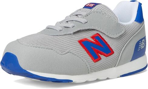 New Balance Kid's 515 V1 New-B Hook & Loop Sneaker, Raincloud/Team Royal, 4 W Infant in Saudi Arabia