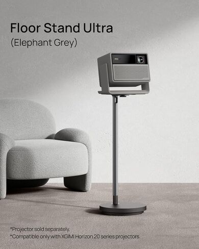 XGIMI HORIZON 20 4K RGB Triple Laser Home Projector and Floor Stand Ultra, 3200 ISO Lumens, Google TV with Licensed Netflix, Optical Zoom & Lens Shift, IMAX Enhanced in Saudi Arabia