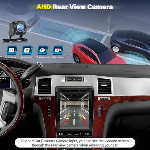 4G+64G 9.7'' Car Radio Stereo for Cadillac SLS/Escalade 2007-2012, w/GPS Navigation 2011 2010 2009 2008 Wireless w/carplay Android 14 Auto Car Audio Receiver, w/Bluetooth Double Din IPS Touch Screen in Saudi Arabia