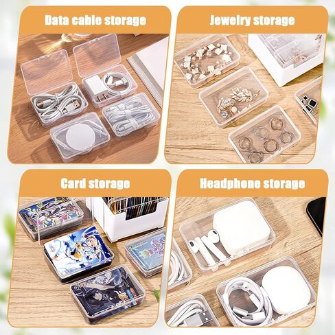 7 Inner Cases Cable Organizer Box Set,Cord Storage and Wire Management Box for Desk,USB Holder for Home and Travel in Saudi Arabia