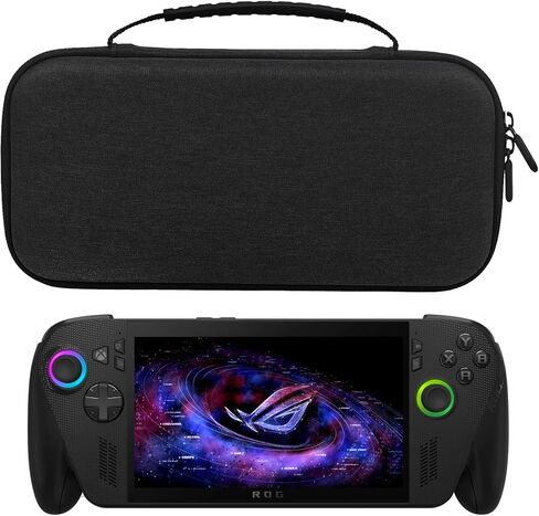 حقيبة حمل Miimall متوافقة مع Rog Xbox Ally X، حقيبة تخزين مقاومة للسقوط من مادة EVA مع جيب كابل بنك البطارية، حقيبة حمل واقية ذات سعة كبيرة لوحدة التحكم المحمولة للألعاب Xbox Rog Ally X in Saudi Arabia