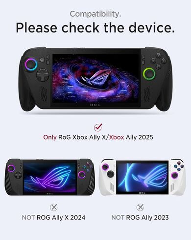 حقيبة حمل Miimall متوافقة مع Rog Xbox Ally X، حقيبة تخزين مقاومة للسقوط من مادة EVA مع جيب كابل بنك البطارية، حقيبة حمل واقية ذات سعة كبيرة لوحدة التحكم المحمولة للألعاب Xbox Rog Ally X in Saudi Arabia