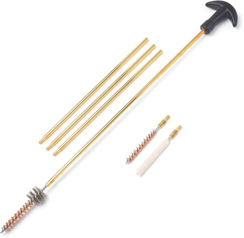 Gun Cleaning Kit for .223/5.56 Rifle with Bore Chamber Brushes, Brass, Jags, Rods and Gun Cleaning Pick in Saudi Arabia