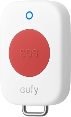 eufy Panic Button, Weather-Resistant for All Usage Scenarios, Multiple Carrying and Mounting Options, Requires HomeBase 2, 3, Mini, or Pro in Saudi Arabia