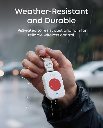 eufy Panic Button, Weather-Resistant for All Usage Scenarios, Multiple Carrying and Mounting Options, Requires HomeBase 2, 3, Mini, or Pro in Saudi Arabia