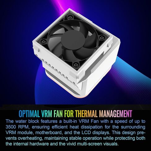 مبرد سائل Thermaltake MINECUBE 360 Ultra CPU؛ متوافق مع إنتل/إيه إم دي؛ 3 × 120 مم 500 ~ 2000 دورة في الدقيقة سوافان EX ARGB؛ MAGForce 2.0. شاشات LCD 4X 3.95 TFT؛ شفرات المروحة القابلة للتبديل؛ ثلج؛ CL-W482-PL12SW-A in Saudi Arabia