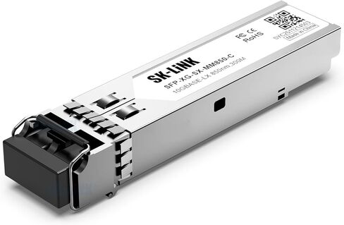 محول 10G SFP+ إلى RJ45، SFP إلى Ethernet 10GBASE-T جهاز إرسال واستقبال نحاسي، متوافق مع Cisco، CAT6a/CAT7 30m، التوصيل والتشغيل، قابل للتبديل السريع، طاقة منخفضة in Kuwait