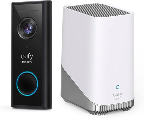 eufy Security، الوظيفة الإضافية لجرس الباب بالفيديو اللاسلكي S220 بدقة 2K وeufy Security HomeBase S380 (HomeBase 3) in Saudi Arabia