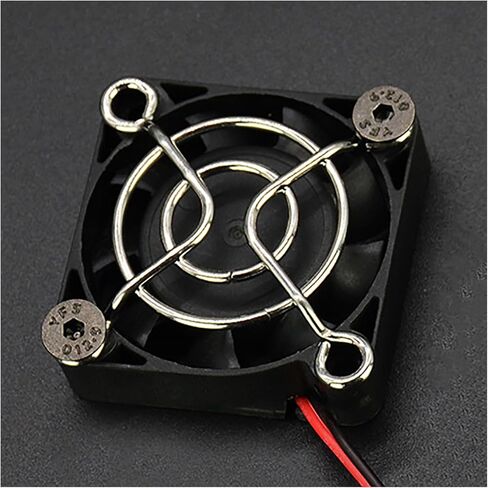 RLECS 12PCS 40mm Heatsink Fan Metal Grille Radiator Fan Protective Guard DIY 3D Printer Components Suitable for Small Ventilation Equipment in Saudi Arabia