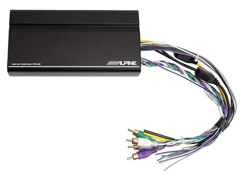 Alpine KTA-450 4-Channel Power Car Amplifier, Compact PowerStack Amp with Bracket, Ideal for iLX-W650 (sold separately) in Saudi Arabia