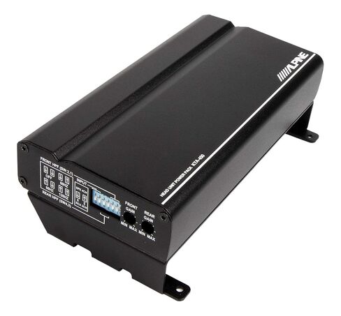 Alpine KTA-450 4-Channel Power Car Amplifier, Compact PowerStack Amp with Bracket, Ideal for iLX-W650 (sold separately) in Saudi Arabia