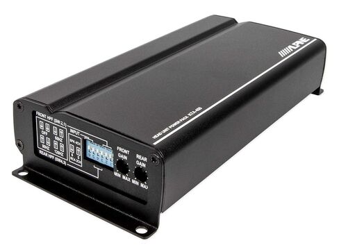 Alpine KTA-450 4-Channel Power Car Amplifier, Compact PowerStack Amp with Bracket, Ideal for iLX-W650 (sold separately) in Saudi Arabia