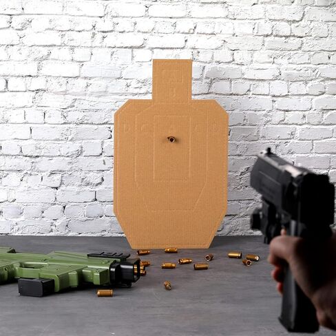 Hungdao 40/100 قطعة من أهداف الورق المقوى IPSC لإطلاق النار على أهداف الصور الظلية الكلاسيكية لمجموعة التدريب التكتيكي والمسابقات والتدريب التكتيكي in Kuwait
