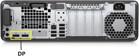 كمبيوتر مكتبي HP EliteDesk 800 G4 SFF، Intel Core i7-8700 3.20 جيجا هرتز، 16 جيجا DDR4، 512 جيجا SSD، WiFi، BT، Window 10 Professional، أسود (متجدد) in Kuwait