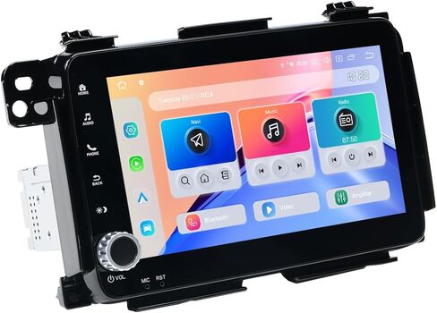 وحدة رأس Dasaita لسيارة Honda Vezel HR-V HRV 2013-2022، شاشة لمس QLED مقاس 8 بوصات، ستيريو سيارة Android 13 مع CarPlay اللاسلكي وAndroid Auto، ذاكرة وصول عشوائي 6 جيجابايت وذاكرة قراءة فقط 64 جيجابايت، نظام ملاحة GPS، بلوتوث 5.1، راديو FM/AM in Kuwait