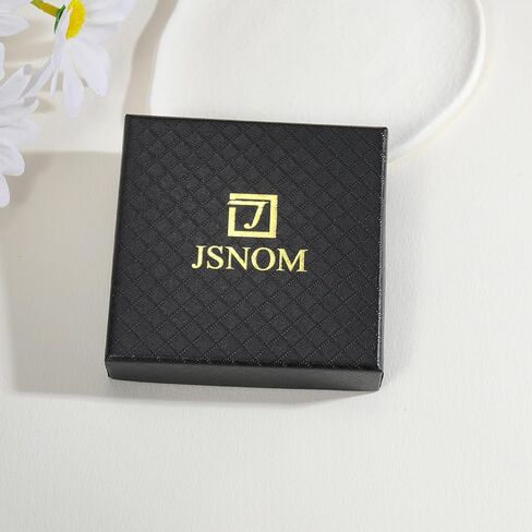 JSNOM Mens Leather Bracelet Gifts: Handmade Braided Genuine Leather Bracelet for Christmas Father's Day Birthday, Cuff Wristbands Black Bracelets Gifts for Men in Saudi Arabia
