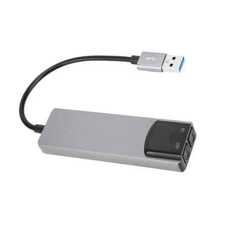 بطاقة صوت محيطية USB 7.1 من Kelawoly، بطاقة صوت خارجية مع موسيقى SPDIF رقمية عالية الدقة، لأجهزة الكمبيوتر المحمول in Kuwait