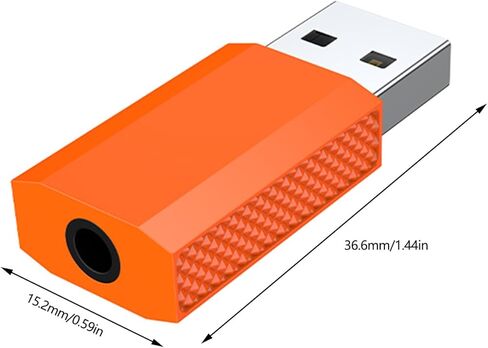 محولات منفذ مساعد USB صغيرة إلى TRRS، نسيج بديل لبطاقة الصوت الخارجية مناسب لأجهزة الكمبيوتر المحمول ومحولات الصوت USB للكمبيوتر الشخصي in Saudi Arabia
