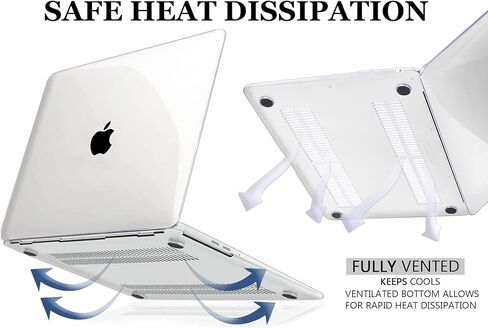 حالة MacBook Air 15 Inch 2024 2023 الإصدار M3 A3114 M2 A2941 شبكية شبكية شبكية سائلة شريحة بلاستيكية صلبة بلاستيكية ، غطاء مفاتيح ، واقي الشاشة ، الشفافة in Saudi Arabia