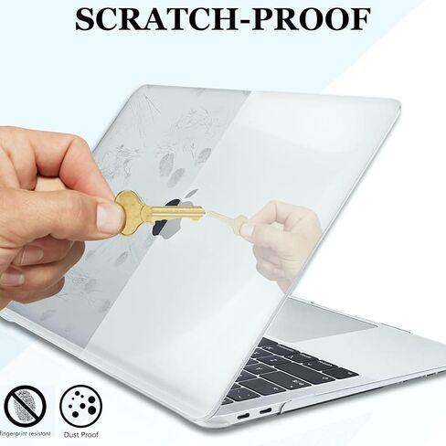 حالة MacBook Air 15 Inch 2024 2023 الإصدار M3 A3114 M2 A2941 شبكية شبكية شبكية سائلة شريحة بلاستيكية صلبة بلاستيكية ، غطاء مفاتيح ، واقي الشاشة ، الشفافة in Saudi Arabia