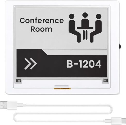 ELECROW ESP32 E-Ink Display 5.79 Inch, CrowPanel E-Paper HMI Display Compatible with Arduino IDE, E Ink Screen with 272x792 Resolution Black/White Color, Driven by SPI Interface in Kuwait