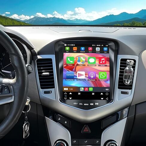 4G+64G Car Radio for Chevrolet Chevy Cruze 2009 2010 2011 2012 2013 2014 2015, 10.4 Inch IPS Touch Screen Car Stereo with Carplay/Android Auto,GPS, WiFi, Bluetooth,FM, Android 13 in Saudi Arabia