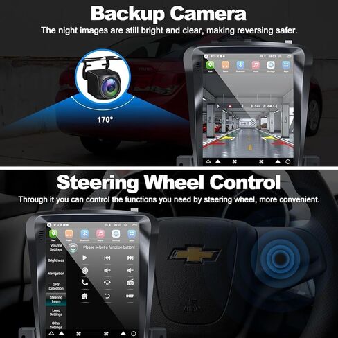 4G+64G Car Radio for Chevrolet Chevy Cruze 2009 2010 2011 2012 2013 2014 2015, 10.4 Inch IPS Touch Screen Car Stereo with Carplay/Android Auto,GPS, WiFi, Bluetooth,FM, Android 13 in Saudi Arabia