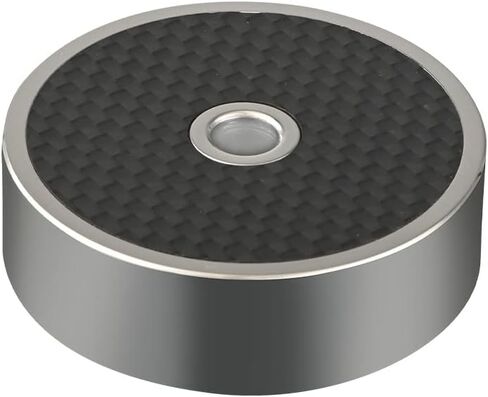 Aluminum Record Weight Stabilizer, 6oz Vinyl Clamp Record Puck LP Weight 3inx1.5in Turntable Weight Disc Stabilizer for LP Phono Vinyl Record Players (RS7637) in Kuwait