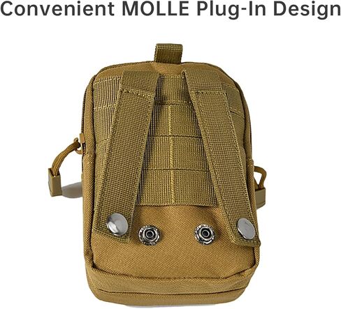 Tactical Fanny Pack for Men,Waterproof Waist Bag with MOLLE System & Carabiner and 600D Camouflage Oxford Durable,Multi-Pocket Design Waist Bag for Hiking, Hunting, Cycling & Outdoor Carry. in Saudi Arabia