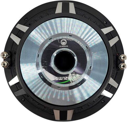Gravity Car Vehicle Subwoofer Audio Speaker - 12 Inch Competition Grade Pressed Paper Cone, 2 Ohm DVC, Advanced Air Flow, 6000W Power for Stereo Sound System Warzone GW12D2 (2 Subwoofers) in Kuwait