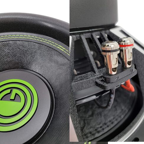 Gravity Car Vehicle Subwoofer Audio Speaker - 12 Inch Competition Grade Pressed Paper Cone, 2 Ohm DVC, Advanced Air Flow, 6000W Power for Stereo Sound System Warzone GW12D2 (2 Subwoofers) in Kuwait