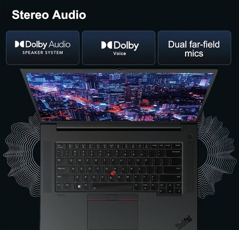 Lenovo ThinkPad P1 Mobile Workstation Laptop (16" 2K 165Hz, Intel 14-Core i7-13800H, 64GB DDR5, 4TB SSD, NVIDIA RTX A1000 6GB) 2 x Thunderbolt 4, Fingerprint, Backlit, IR Webcam, IST Hub, Win 11 Pro in Saudi Arabia