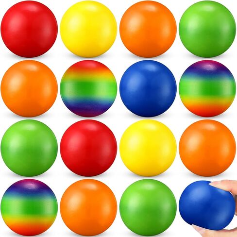 Vinsot 60 Pack Globe Squeeze Balls Bulk 2.5 Inch Mini Globe Stress Balls Earth Bouncy World Earth Relief Stress Toys for Finger Exercise School Classroom Office Party Favors in Saudi Arabia