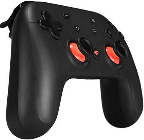 غلاف Skinit المخصص للألعاب المتوافق مع وحدة تحكم Google Stadia - تصميم Skinit المرخص رسميًا والمصمم في الأصل من خشب الأبنوس in Kuwait