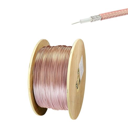 Superbat RG179 Thin Coax Cable 75 Ohm RG179 Coaxial Cable Low Loss for BNC SDI Jumper TV DVR Recorder SDI Converter etc. 15ft in Saudi Arabia