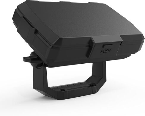 غطاء واقي من الشمس مقاوم للماء ABS، حماية وهج قابلة للطي لـ Humminbird 411660-1 Helix 5 Chirp GPS G3 وHumminbird 411670-1 Helix 5 Chirp DI GPS G3 Fish Finder (أسود) in Saudi Arabia