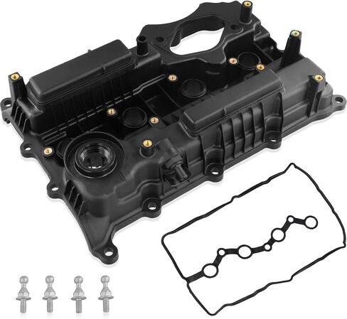 طقم غطاء الصمام N55 مع الحشية والمسامير المتوافقة مع 2010-2018 BMW 335i/435i/535i/640i/X3/X5/X6 3.0L Turbo- يستبدل E346-AS 11127570292 in Kuwait
