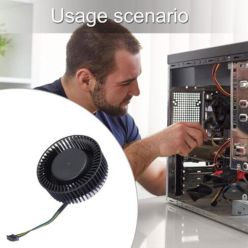 1 قطعة 65 مللي متر/2.56 بوصة PLB06625B12HH VGA مروحة ل GTX1060/1070/1070ti/1080ti بطاقة الرسومات مروحة التبريد 4Pin 12V in Saudi Arabia