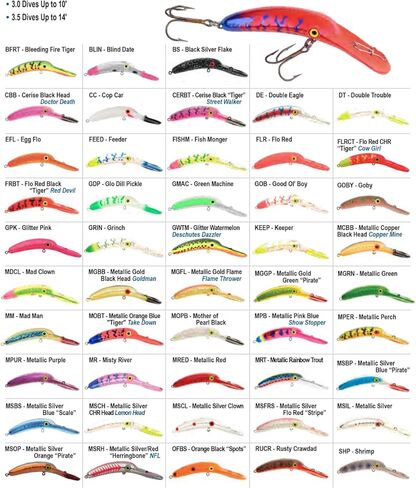 Yakima Mag Lip 4.0 - Payday Fishing Hook, 1 Piece in Saudi Arabia