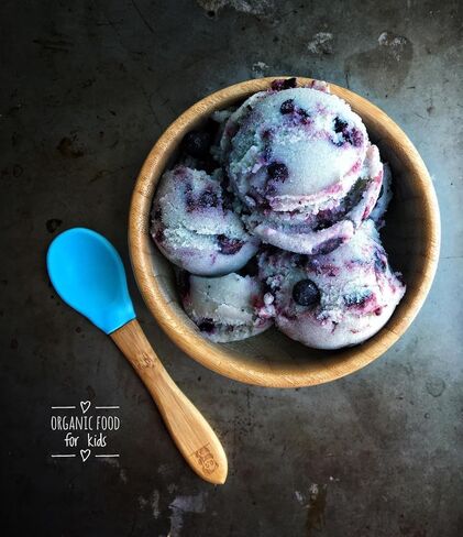 وعاء شفط بامبو بامبو ® للطفل - طقم وعاء وملعقة من الخيزران للأطفال مع كوب شفط سيليكون قابل للإزالة للأطفال | 11.8 أونصة | غير سامة | بارد الملمس | مثالية لفطام الطفل (أزرق) in Kuwait