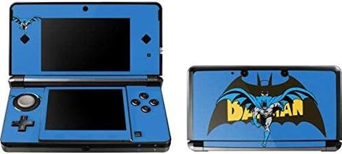 ملصق Skinit المخصص للألعاب متوافق مع 3DS (2011) - تصميم Warner Bros Batman Vintage المرخص رسميًا in Saudi Arabia