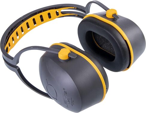 LIBUS L340 حماية السمع، أغطية للأذنين لتقليل الضوضاء، NRR 26db، إطلاق النار، البناء، عصابة رأس مريحة قابلة للتعديل، غطاء أذن قابل للغسل، مناسب تمامًا للبالغين in Saudi Arabia