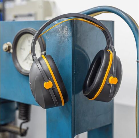 LIBUS L340 حماية السمع، أغطية للأذنين لتقليل الضوضاء، NRR 26db، إطلاق النار، البناء، عصابة رأس مريحة قابلة للتعديل، غطاء أذن قابل للغسل، مناسب تمامًا للبالغين in Saudi Arabia