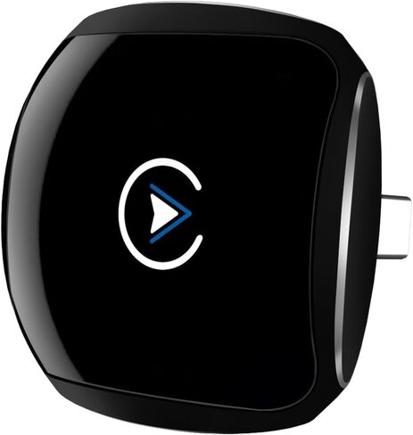 محول CarPlay اللاسلكي لهواتف iPhone وAndroid، تحديث 2025، التوصيل والتشغيل، حجم صغير، اتصال سريع ومستقر، محول لاسلكي لـ CarPlay in Saudi Arabia
