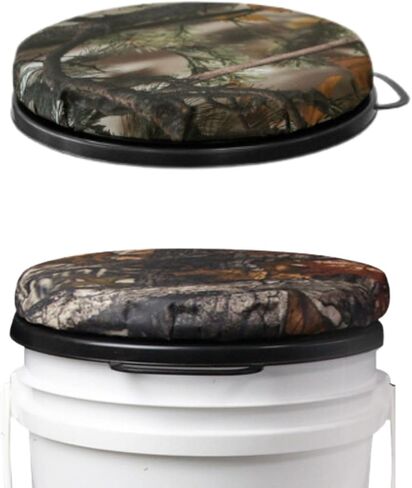 2 Pcs 5 Gallon Bucket Lid Cushion,Swivel Bucket Seat for Dove Duck Hunting Fishing Camping in Saudi Arabia