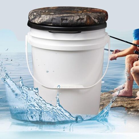 2 Pcs 5 Gallon Bucket Lid Cushion,Swivel Bucket Seat for Dove Duck Hunting Fishing Camping in Saudi Arabia