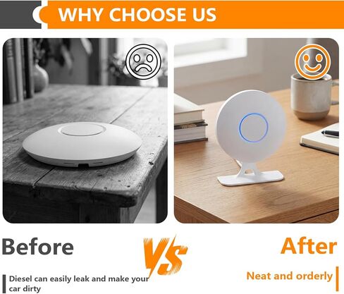 لحامل Ubiquiti U7 Pro، دعامة لنقطة وصول Ubiquiti - حامل سطح المكتب للشبكة. دعم مستقر، سهل التركيب in Kuwait