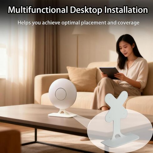 لحامل Ubiquiti U7 Pro، دعامة لنقطة وصول Ubiquiti - حامل سطح المكتب للشبكة. دعم مستقر، سهل التركيب in Kuwait