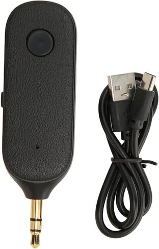 Acouto 3.5mm محول 2 في جهاز إرسال واستقبال مع ميكروفون لليدين لترقية صوت السيارة والألعاب in Kuwait