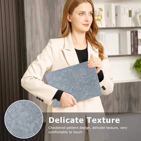 Moseso متوافق مع MacBook Air 13 بوصة الحالة 2025 2024 2023 2022 M3 A3113 M2 A2681 ، مقفات خضراء منسوب الكركديه. in Kuwait